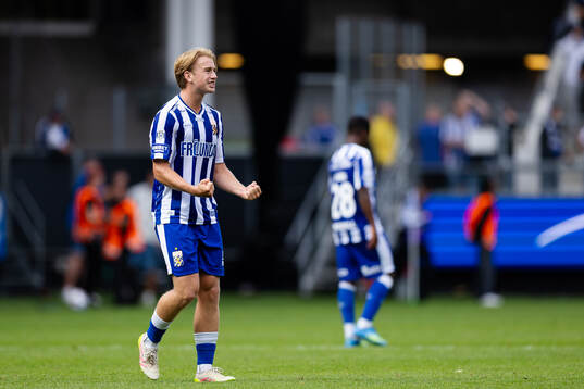 IFK Göteborgs Noah Tolf jublar