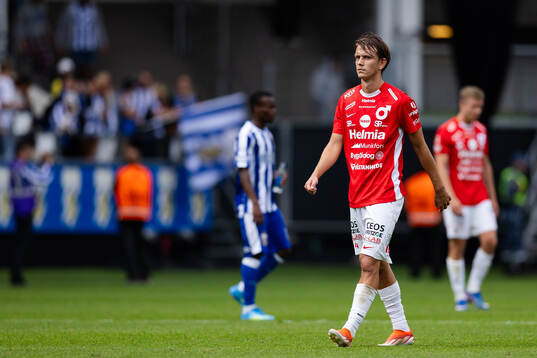 Degerfors Kazper Karlsson deppar