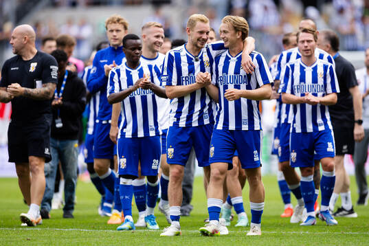 IFK Göteborgs Adam Bergmark Wiberg och Noah Tolf