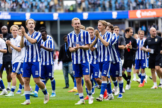 IFK Göteborgs Noah Tolf, Adam Bergmark Wiberg och Oliver