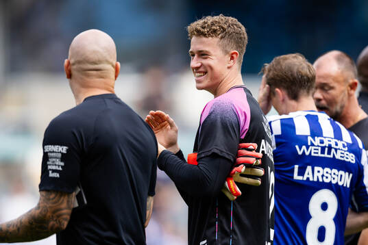 IFK Göteborgs målvaktstränare Lee Baxter och målvakt