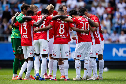 Degerfors spelare samlade