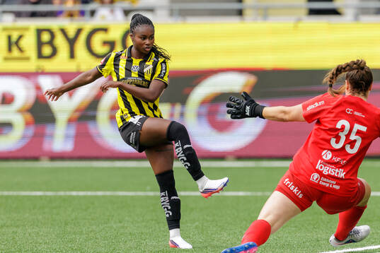 Häckens Monica Jusu Bah gör 3-0