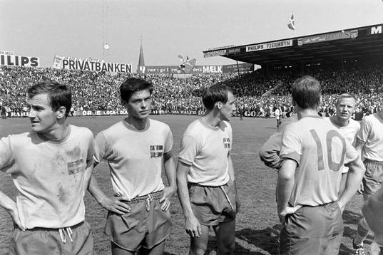 Fr. v Inge Danielsson, Jan Olsson, Kurt Axelsson och Björn
