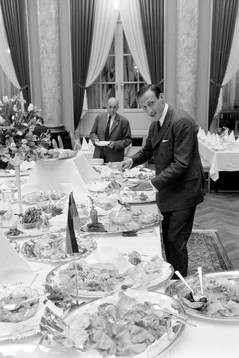 Kurt Axelsson på banketten