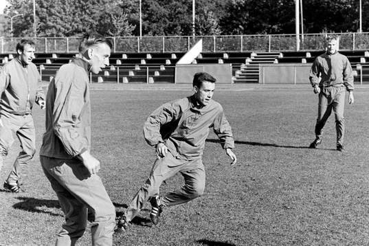 Kurt Axelsson, Bo Larsson, Ove Kindvall och Ronnie