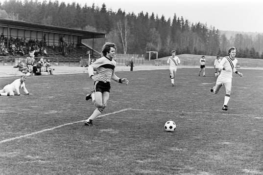  Bengt-Olof Rydell, Hässleholm med bollen.