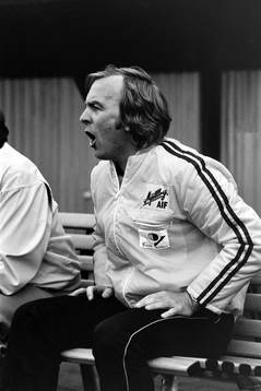 Bo Nillson, tränare i Mjällby