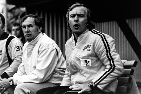 Bo Nillson, tränare i Mjällby