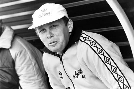  Håkan Håkansson, tränare i Mjällby.