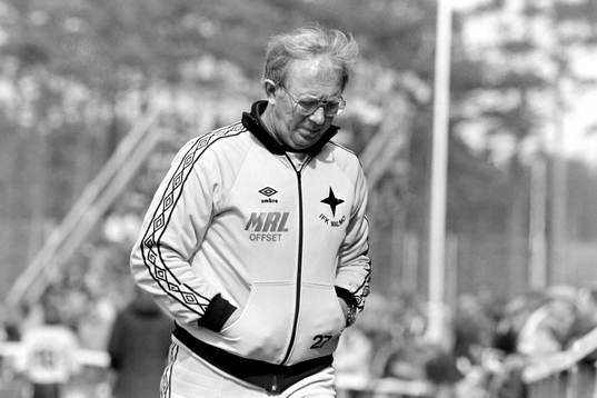  Nils-Åke Sandell, tränare i IFK Malmö.