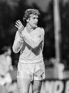  Swansea - Tottenham: Tottenhams Mark Falco. 
