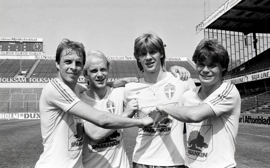 Tommy Holmgren, Tord Holmgren, Glenn Strömberg och Peter