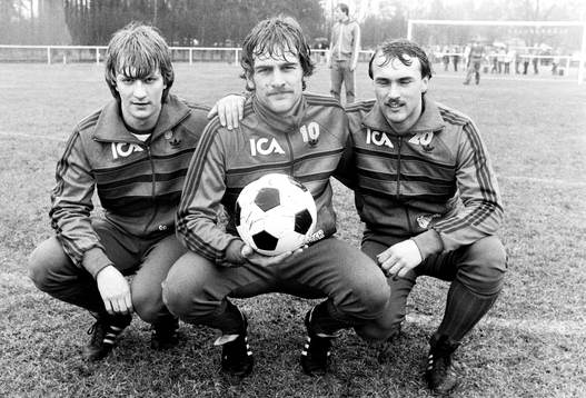  Tommy Käll, Thomas Holmbeck och Åke Andersson.