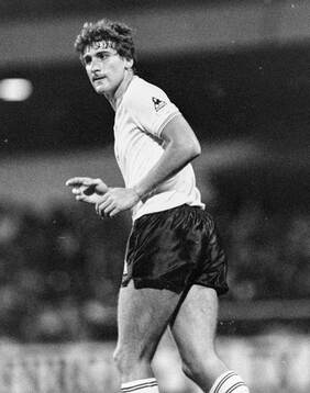  Mark Falco of Tottenham.