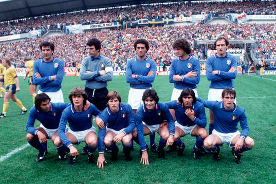 Fotboll, Italien, Lagbild