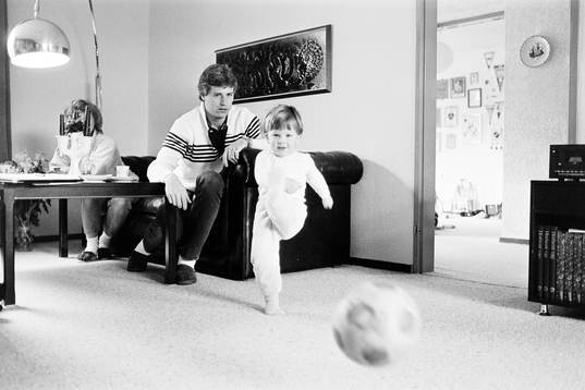 Glenn Hysén och sonen Tobias Hysén