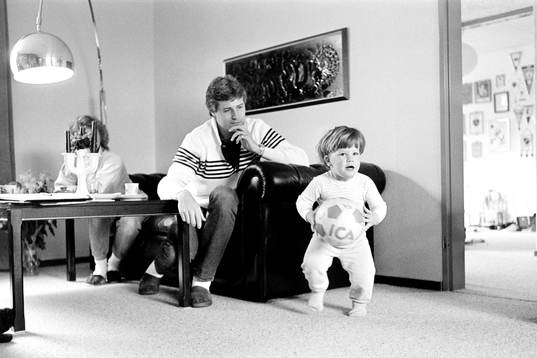 Glenn Hysén och sonen Tobias Hysén