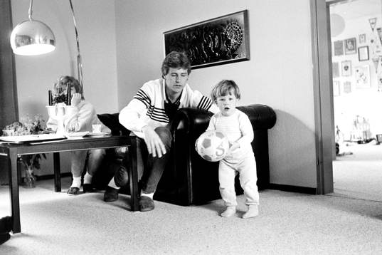 Glenn Hysén och sonen Tobias Hysén