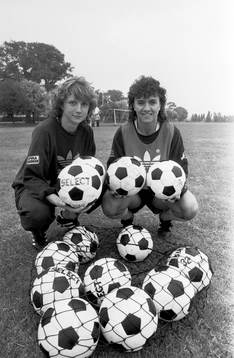  Angelica Burevik och Anette Börjesson.