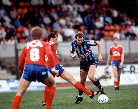  Fotboll, Sören Börjesson, Djurgården och Morgan Hansson, Öster