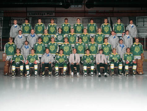 Spelare och personal i Björklöven