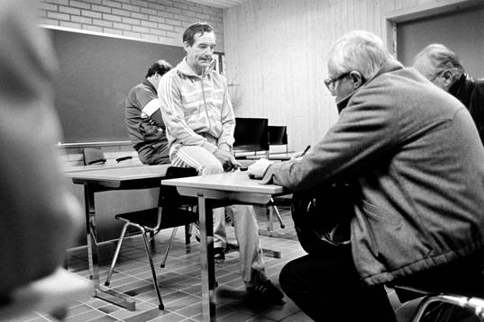   Tord Grip, tränare i Malmö efter matchen.