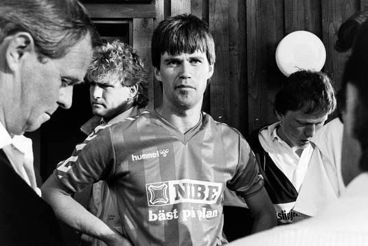  Kurt-Arne Bergstrand efter matchen.
