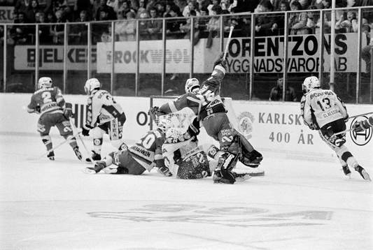 Peter Lindmark, målvakt i Färjestad