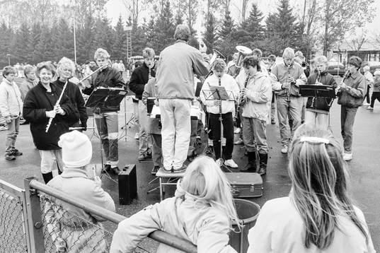  Orkester på Österås IP.