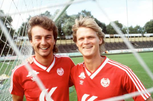 Fotboll, Allsvenskan, Billy Landsdowne och Peter Karlsson, Kalmar FF.