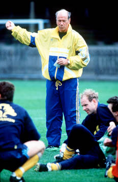 Fotboll, Sverige, Landslag, Tommy Svensson, förbumdskapten