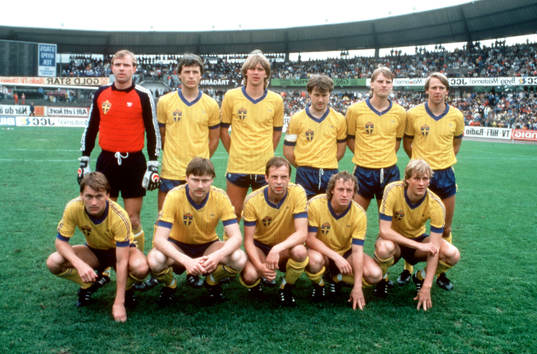 Fotboll, Sverige, lagbild