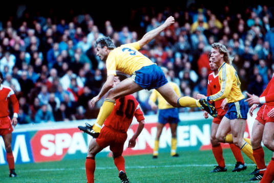 Fotboll, Sverige. Glenn Hysén