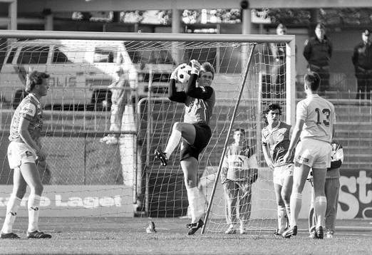 Bengt Andersson, målvakt i Brage
