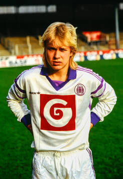 Pär Zetterberg, ungdomsproffs i Belgien