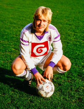 Pär Zetterberg, ungdomsproffs i Belgien