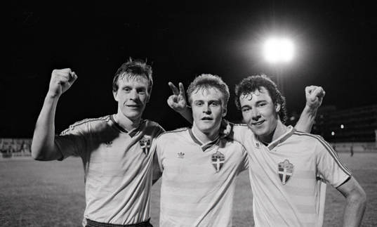  Peter Truedsson. Jonas Thern och  Stefan Rehn, 