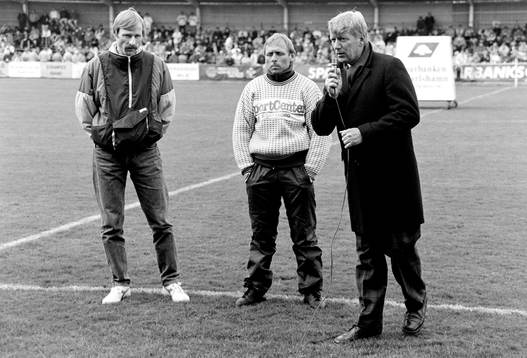  Rolf-Inge Andersson Sven-Bertil Andersson tackades av innan matchstart.