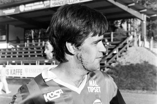  Kurt-Arne Bergstrand efter matchen.