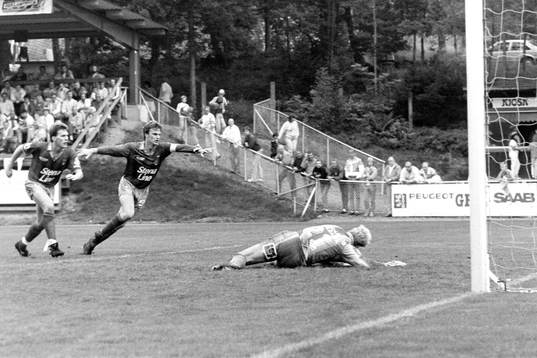 Niclas Sjöstedt, Örgryte framför markaryds målvakt