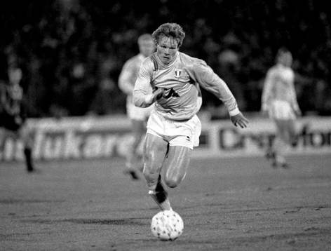  Malmös Leif Engqvist med bollen.
