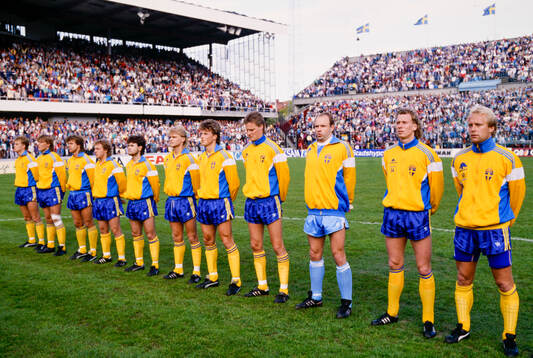 Fotboll, VM-kval, Sverige - Polen 2-1; Football, World Cup