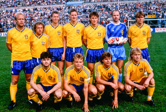 Fotboll, VM-kval, Sverige - Polen 2-1; Football, World Cup