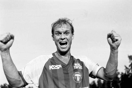  Anders Grimberg, Trelleborg jublar efter matchen.