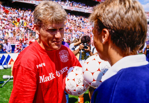  Denmarks captain Morten Olsen.  