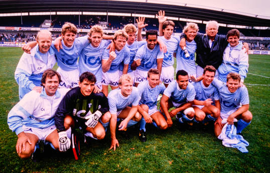 Bakre raden fr v: Peter Jönsson, Niclas Larsson, Leif