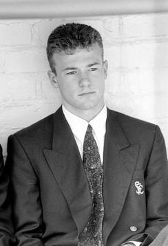  Southamptons Alan Shearer on the bench. 