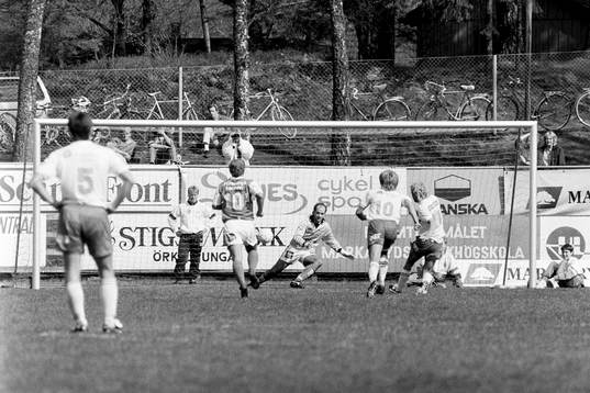  Kurt Jörgensen, Karlskrona kvitterar till 2-2.