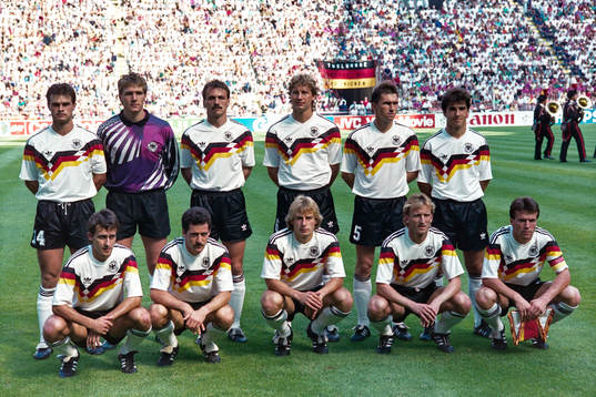 Fotboll, VM, Kvartsfinal, Västtyskland - Tjeckoslovakien,